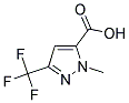 2-甲基-5-三氟甲基-2H-吡唑-3-羧酸 结构式