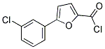 5-(3-氯苯基)呋喃-2-甲酰氯 结构式