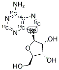 ADENOSINE, [ADENINE-14C(U)]- 结构式