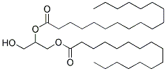 1-棕榈酸-2-硬脂酸甘油酯 结构式