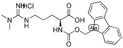 FMOC-ARG(ME)2-OH (SYMMETRICAL) HYDROCHLORIDE SALT 结构式