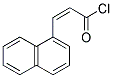 3-(1-NAPHTHYL)ACRYLOYL CHLORIDE 结构式