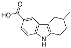 6-Methyl-6,7,8,9-tetrahydro-5H-carbazole-3-carboxylic acid 结构式