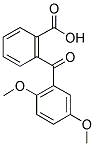 2-(2,5-DIMETHOXYBENZOYL)BENZOIC ACID 结构式