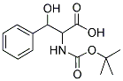 Boc-beta-hydroxy-DL-phenylalanine 结构式