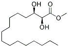 苏式-2,3-二羟基棕榈酸甲酯 结构式