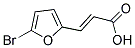 3-(5-BROMO-FURAN-2-YL)-ACRYLIC ACID 结构式