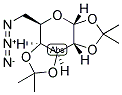 1,2:3,4-DI-O-ISOPROPYLIDENE-6-DEOXY-6-AZIDO-A-D-GALACTOPYRANOSE 结构式