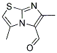 3,6-DIMETHYL-IMIDAZO[2,1-B]THIAZOLE-5-CARBALDEHYDE 结构式