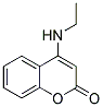 4-(ETHYLAMINO)-2H-CHROMEN-2-ONE 结构式