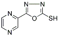 2-(5-MERCAPTO-1,3,4-OXADIAZOL-2-YL)PYRAZINE 结构式