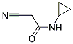2-CYANO-N-CYCLOPROPYL-ACETAMIDE 结构式