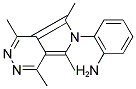 2-(1,4,5,7-TETRAMETHYL-PYRROLO[3,4-D]PYRIDAZIN-6-YL)-PHENYLAMINE 结构式