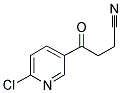 4-(6-CHLORO-3-PYRIDYL)-4-OXOBUTYRONITRILE 结构式