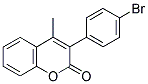 3(4'-Bromophenyl)-4-methylcoumarin 结构式