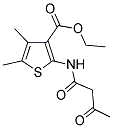 4,5-DIMETHYL-2-(3-OXO-BUTYRYLAMINO)-THIOPHENE-3-CARBOXYLIC ACID ETHYL ESTER 结构式