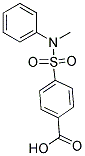 4-(Methyl-phenyl-sulfamoyl)-benzoic acid 结构式