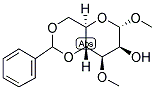 METHYL 4,6-O-BENZYLIDENE-3-O-METHYL-A-D-MANNOPYRANOSIDE 结构式