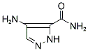 4-AMINO-1H-PYRAZOLE-5-CARBOXAMIDE 结构式