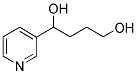 1-(3-PYRIDYL)-1,4-BUTANEDIOL 结构式