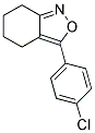 3-(4-CHLOROPHENYL)-4,5,6,7-TETRAHYDRO-2,1-BENZISOXAZOLE 结构式