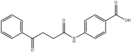 4-(4-OXO-4-PHENYL-BUTYRYLAMINO)-BENZOIC ACID 结构式