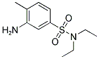 3-AMINO-N,N-DIETHYL-4-METHYL-BENZENESULFONAMIDE 结构式