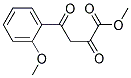 4-(2-甲氧基苯基)-2,4-二氧代丁酸甲酯 结构式