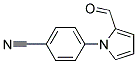 4-(2-FORMYL-1H-PYRROL-1-YL)BENZONITRILE 结构式
