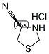 (R)-4-CYANOTHIAZOLIDINE HYDROCHLORIDE 结构式