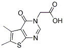 (5,6-DIMETHYL-4-OXO-4 H-THIENO[2,3-D ]PYRIMIDIN-3-YL)-ACETIC ACID 结构式