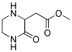 (3-Oxo-piperazin-2-yl)-acetic acid methyl ester 结构式