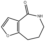 5,6,7,8-TETRAHYDRO-4H-FURO[3,2-C]AZEPIN-4-ONE 结构式