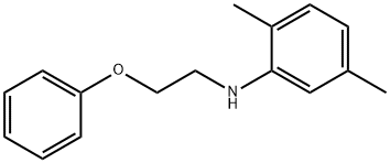 (2,5-DIMETHYL-PHENYL)-(2-PHENOXY-ETHYL)-AMINE 结构式