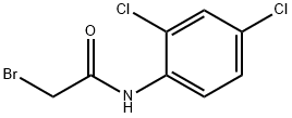 2-溴-N-(2,4-二氯苯基)乙酰胺 结构式