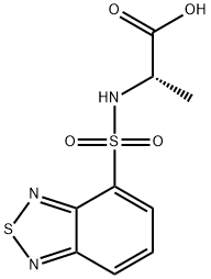 2-(BENZO[1,2,5]THIADIAZOLE-4-SULFONYLAMINO)-PROPIONIC ACID 结构式