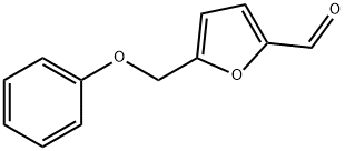 5-(苯氧基甲基)呋喃-2-甲醛 结构式