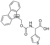 FMOC-(S)-3-噻吩基甘氨酸 结构式