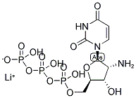 2'-AMINO-2'-DEOXYURIDINE-5'-TRIPHOSPHATE LITHIUM SALT 结构式
