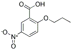 5-NITRO-2-PROPOXYBENZOIC ACID 结构式