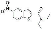 N,N-DIETHYL-5-NITRO-1-BENZOTHIOPHENE-2-CARBOXAMIDE 结构式