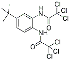 N-(4-(TERT-BUTYL)-2-[(2,2,2-TRICHLOROACETYL)AMINO]PHENYL)-2,2,2-TRICHLOROACETAMIDE 结构式