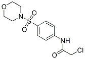 2-CHLORO-N-[4-(MORPHOLINE-4-SULFONYL)-PHENYL]-ACETAMIDE 结构式