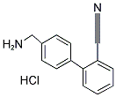 4-(2-CYANOPHENYL)-BENZYLAMINE HCL 结构式