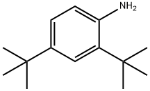 2,4 - 二 - 叔 - 丁基苯胺 结构式