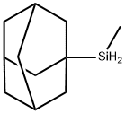 1-金刚烷基(甲基)硅烷 结构式