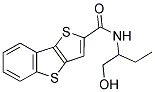 N-[1-(Hydroxymethyl)propyl]thieno[3,2-b][1]benzothiophene-2-carboxamide 结构式
