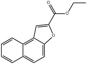 萘并[2,1-B]呋喃-2-羧酸乙酯 结构式