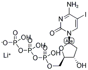 5-IODO-2'-DEOXYCYTIDINE-5'-TRIPHOSPHATE LITHIUM SALT 结构式