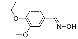 4-ISOPROPOXY-3-METHOXY-BENZALDEHYDE OXIME 结构式